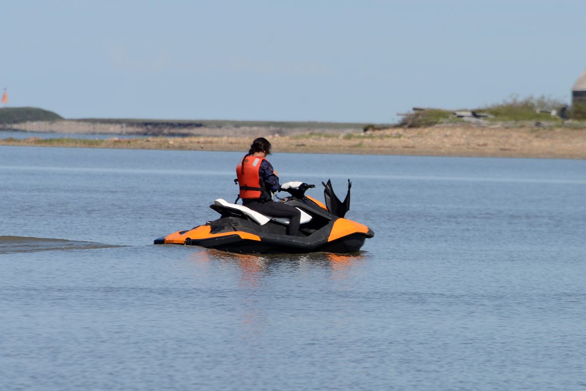 16C Sea-Dooing In Tuktoyaktuk Northwest Territories